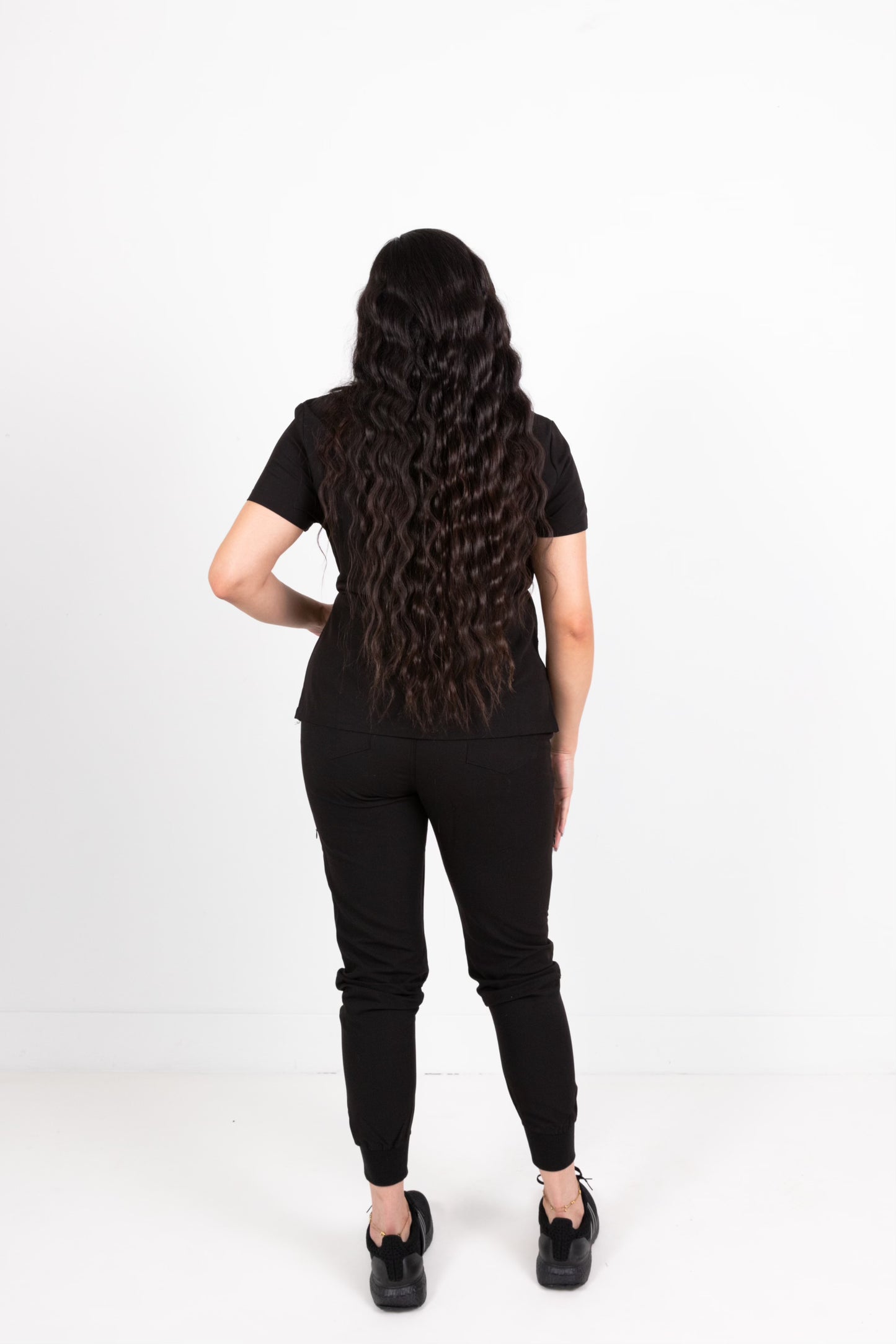 Black Classic Women's Jogger Bottoms